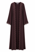 LOUJAIN AUBERGINE BROWN